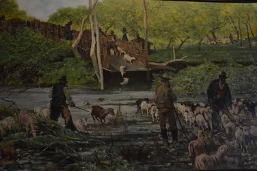 De sprong van de schapen